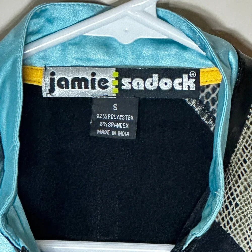 Jamie Sadock Women's Small Sleeveless Top 1/4 Zip Golf Sporty - Picture 4 of 5